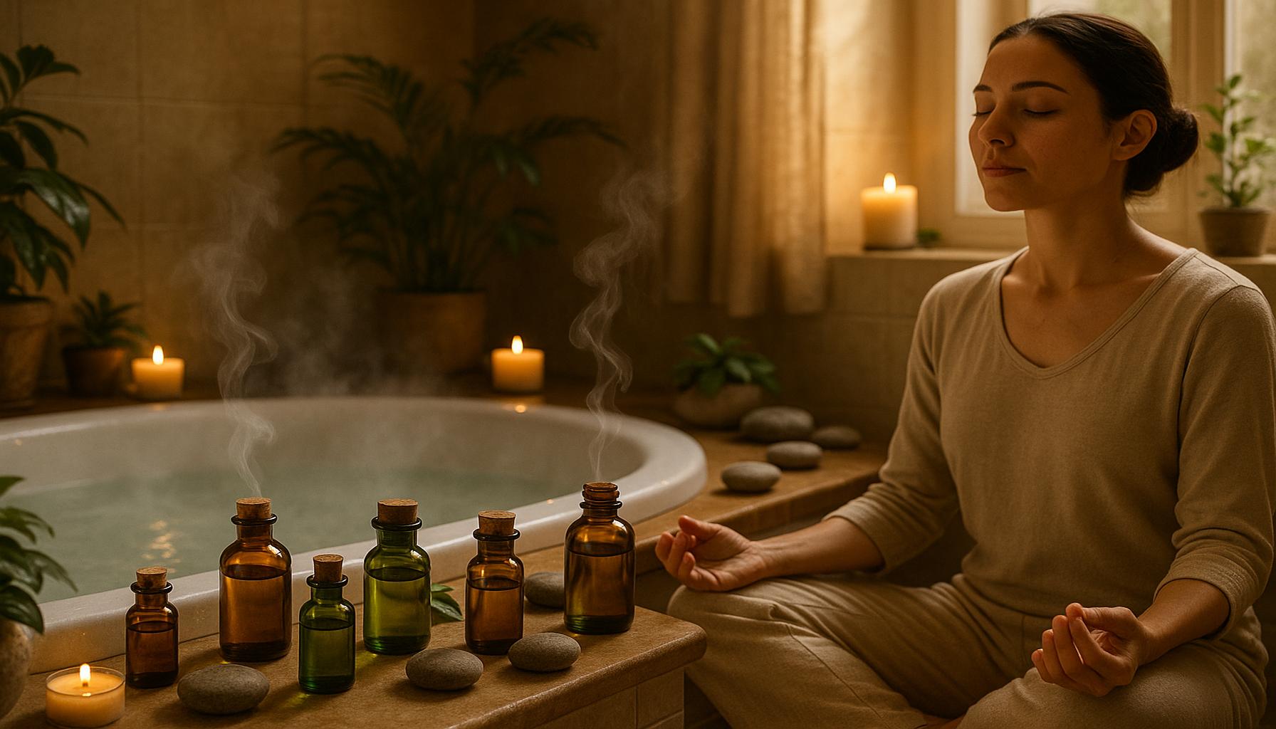 The Influence of Aromatherapy on Bath Meditation: How Essences Can Deepen the Experience