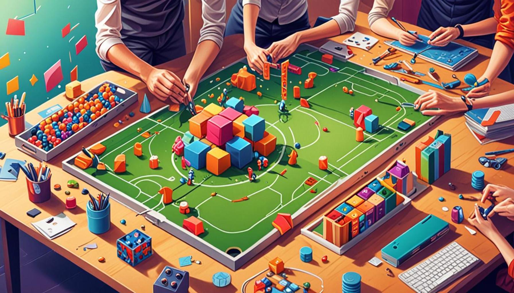 Utiliser des jeux créatifs pour améliorer le travail d&rsquo;équipe et la communication dans les environnements professionnels