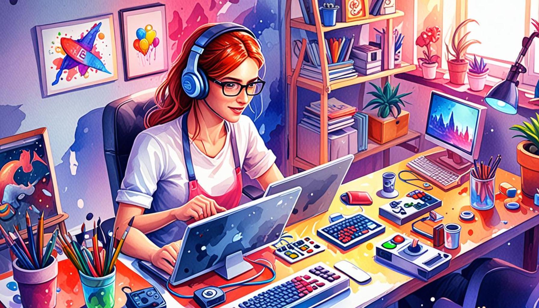 In virtuellen Welten arbeiten: Neue Beschäftigungsmöglichkeiten in der Spiele- und Unterhaltungsindustrie