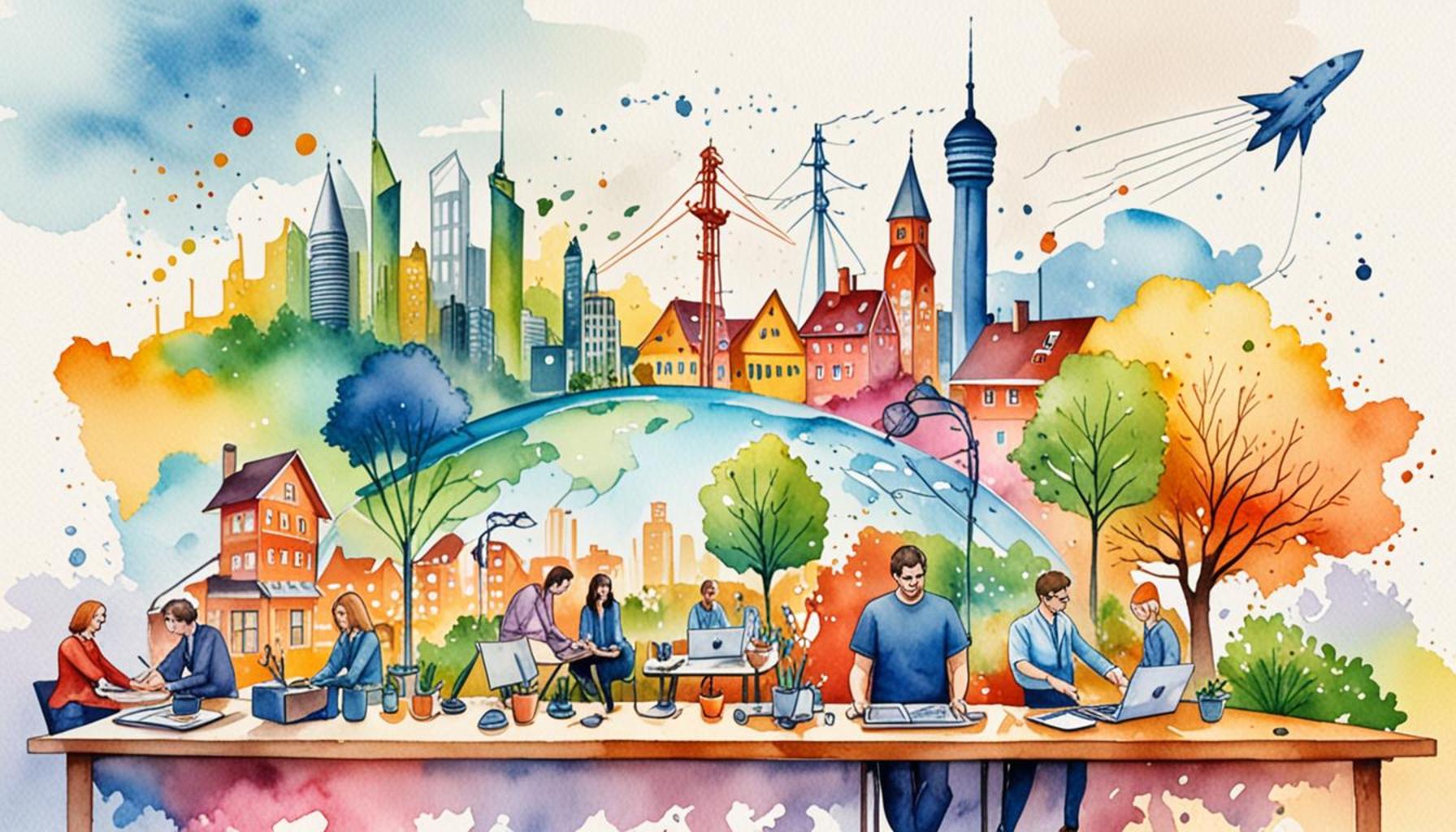 Die Zukunft der Arbeit: Online-Communities als Katalysatoren für nachhaltige Arbeitsplätze in Deutschland