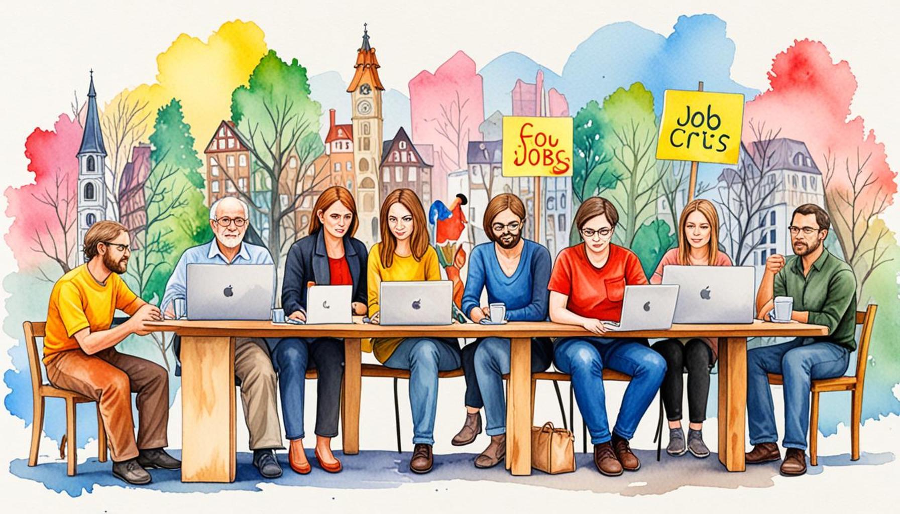 Beschäftigung in Krisenzeiten: Die Rolle der Online-Communities bei der Erholung des deutschen Arbeitsmarktes
