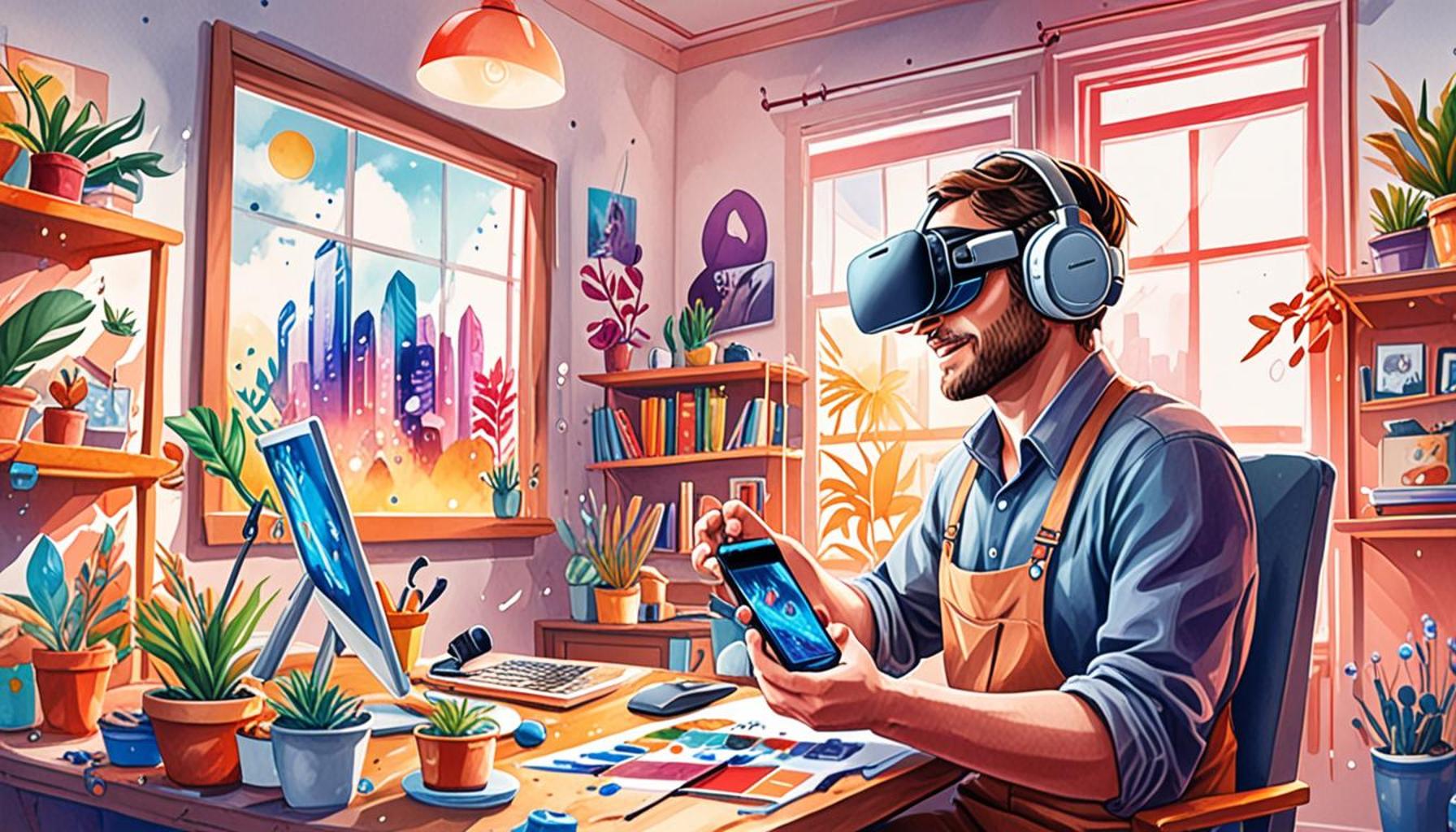 The Growth of Employment Opportunities in Virtual and Augmented Reality in the Interactive Entertainment Sector
